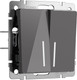 Миниатюра изображения товара Выключатель Werkel W1122144 (графит акрил)
