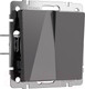 Миниатюра изображения товара Выключатель Werkel W1123044 (графит акрил)