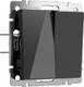 Миниатюра изображения товара Выключатель Werkel W1120048 (черный акрил)