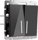 Миниатюра изображения товара Выключатель Werkel W1122148 (черный акрил)