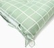 Миниатюра изображения товара Подушка на стул Этель Клетка / 10362961 (40x40, зеленый)