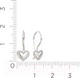 Миниатюра изображения товара Серьги из серебра ZORKA 0310235 (с фианитами)