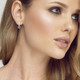Миниатюра изображения товара Серьги из серебра ZORKA 03S5030.ZZ (с фианитами)
