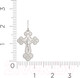 Миниатюра изображения товара Крестик из серебра ZORKA 0430004.3.REL