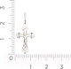 Миниатюра изображения товара Крестик из серебра ZORKA 0430007.2.REL