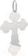 Миниатюра изображения товара Крестик из серебра ZORKA 0430011.2.REL