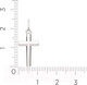 Миниатюра изображения товара Крестик из серебра ZORKA 0430220.REL