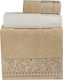 Миниатюра изображения товара Набор полотенец Two Dolphins Vera / 11791 (3шт, в коробке, бежевый)