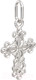 Миниатюра изображения товара Крестик из серебра ZORKA 0440195.REL (с фианитами)