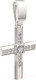 Миниатюра изображения товара Крестик из серебра ZORKA 0440329.ZZ.REL (с фианитами)