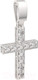 Миниатюра изображения товара Крестик из серебра ZORKA 0440439.ZZ.REL (с фианитами)