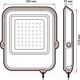 Миниатюра изображения товара Прожектор JAZZway PFL- V (5039797)