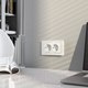 Миниатюра изображения товара Розетка Werkel W1172061 (белый матовый)