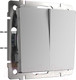 Миниатюра изображения товара Выключатель Werkel W1123008 (серебряный)