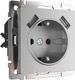 Миниатюра изображения товара Розетка Werkel W1171506 (серебряный)