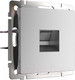 Миниатюра изображения товара Розетка Werkel Ethernet RJ-45 / W1181065 (серебряный матовый)