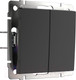 Миниатюра изображения товара Выключатель Werkel W1122408 (черный матовый)