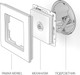 Миниатюра изображения товара Розетка Werkel W1184008 (черный матовый)