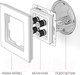 Миниатюра изображения товара Розетка Werkel W1185008 (черный матовый)