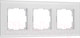 Миниатюра изображения товара Рамка для выключателей и розеток Werkel Senso W0033101 (белый/стекло soft-touch)