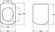 Миниатюра изображения товара Сиденье для унитаза Roca Debba Square 78019D2003 (с микролифтом, Slim)