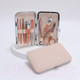 Миниатюра изображения товара Набор для маникюра Queen Fair 6936228 (бежевый/розовое золото)