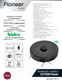 Миниатюра изображения товара Робот-пылесос Pioneer VC720R (черный)