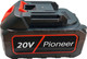 Миниатюра изображения товара Аккумулятор для электроинструмента Pioneer BT-M20V3sl-01