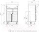 Миниатюра изображения товара Тумба с умывальником Volna Bruno 50.2D Рива 50 (напольная)