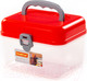 Миниатюра изображения товара Контейнер для хранения Полесье №56 / 92373 (прозрачный/красный)
