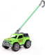 Миниатюра изображения товара Игрушка-каталка Полесье Легионер с ручкой / 63929 (зеленый)