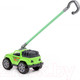 Миниатюра изображения товара Игрушка-каталка Полесье Легионер с ручкой / 63929 (зеленый)