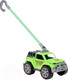 Миниатюра изображения товара Игрушка-каталка Полесье Легионер с ручкой / 63929 (зеленый)