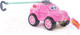 Миниатюра изображения товара Игрушка-каталка Полесье Боби с ручкой / 75021 (розовый)