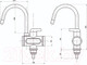 Миниатюра изображения товара Кран-водонагреватель Mixline WH-003 (красный)