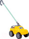 Миниатюра изображения товара Игрушка-каталка Полесье Боби с ручкой / 75007 (желтый)