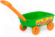 Миниатюра изображения товара Тележка для песочницы Полесье Оранжевая корова с ручкой / 83934