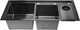 Миниатюра изображения товара Мойка кухонная Wisent WM310048B + WW405B