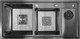 Миниатюра изображения товара Мойка кухонная Wisent WM310048B + WW405B