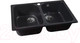Миниатюра изображения товара Мойка кухонная Marblan Duas (черный)