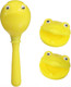 Миниатюра изображения товара Набор погремушек Крошка Я Лягушата / 9952521 (3шт, желтый)