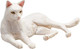 Миниатюра изображения товара Фигурка коллекционная Konik Кошка / AMF1092 (белый)