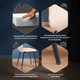 Миниатюра изображения товара Стул Tetchair Breeze JSC-58 (кремовый/черный)