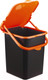 Миниатюра изображения товара Мусорное ведро Idea Пуро М2475 (18л, оранжевый)