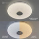 Миниатюра изображения товара Потолочный светильник Estares Music Rgb 60W R-APP-390-WHITE/CHROME-220-IP20