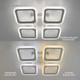Миниатюра изображения товара Люстра Estares Room 60W 4S-APP-520x73-WHITE/WHITE-220-IP20