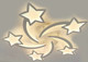 Миниатюра изображения товара Люстра Estares Room Star 100W 5S-APP-695x70-WHITE/WHITE-220-IP20