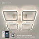 Миниатюра изображения товара Люстра Estares Sonne 120W 4S-APP-550x550x70-WHITE/WHITE-220-IP20