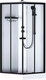 Миниатюра изображения товара Душевая кабина AM.PM X-Joy 90x90 / W94C-403-090BT (черный матовый/прозрачное стекло)