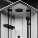 Миниатюра изображения товара Душевая кабина AM.PM X-Joy 90x90 / W94C-403-090BT (черный матовый/прозрачное стекло)